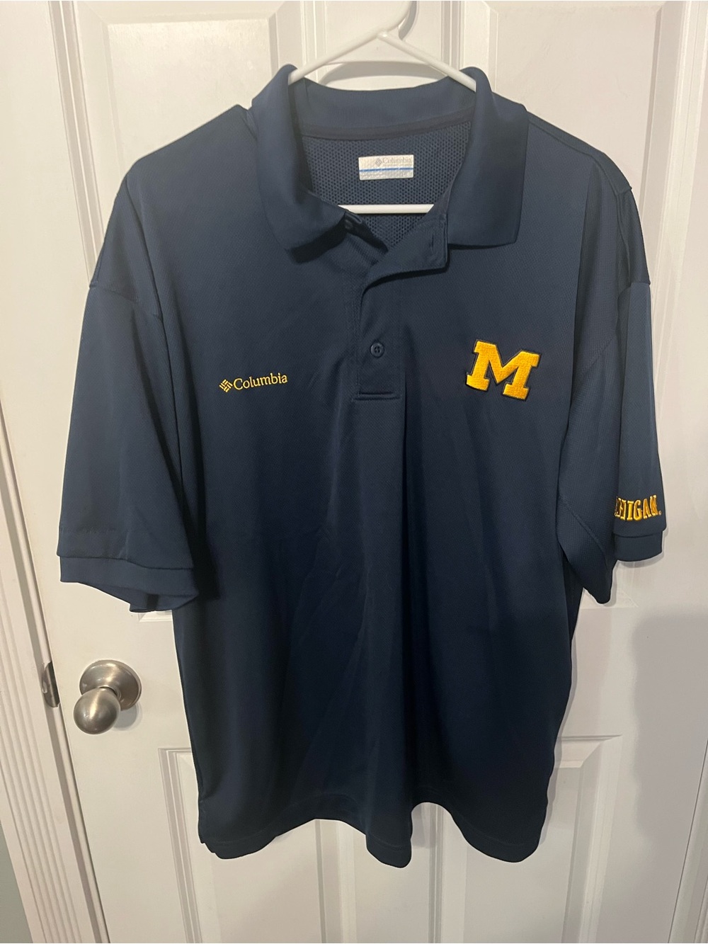 Michigan Columbia Polo Shirt